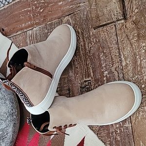 Handmade suede boots